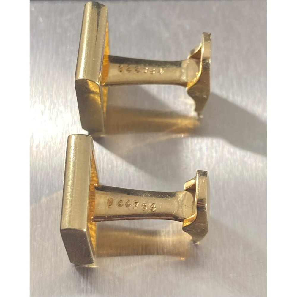 Kurt Wayne 14k Vintage Cufflinks Designer Signed … - image 7